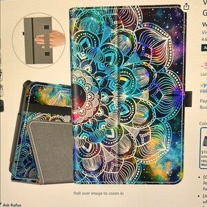 Colorful Mandala Case for Kindle Fire 9th Gen